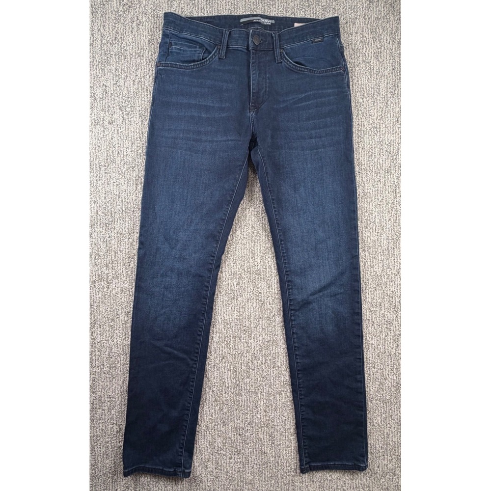 Mavi Jake Slim Leg Jeans Mens 31x32 Blue Athletic Denim Dark Wash Stretch